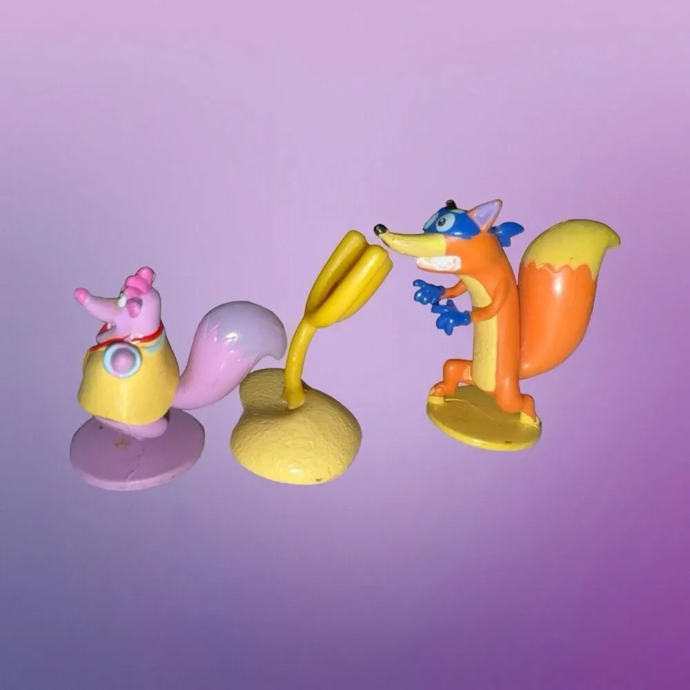 Nick Jr Dora The Explorer Tico & Swiper & Blues Clues Shovel Cake Topper A12